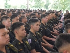 พิธีไหว้ครูเปิดการฝึกและปฐมนิเทศนักศึกษาวิชาทหาร ประจำปีการศ ... Image 9